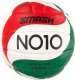 Piłka siatkowa NO10 Smash biało-zielono-czerwona 5 1