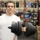 Hantle 2x20 kg do ćwiczeń regulowane 40 kg zestaw obciążeń gryf do treningu siłowego UNIWERSALNY 20