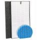 Zestaw filtry hepa wody węglowy do oczyszczacza Sharp KC-A40EU-W KC-A40EU-B 1