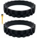 Bisanti 2 szt Opony do iRobot ROOMBA 500 600 700 800 900 E5 S9 i3 i4 i5 i6 i7 J7 1