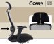 Fotel biurowy ergonomiczny Cobra EXPERT HF704BK 15
