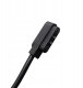 Ładowarka HUL-01 magnetyczna 2-pin 2,8 mm do smartwatchy 60 cm – czarna 2