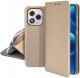 krainaGSM Etui z klapką do Honor 400 Lite Zamykane Złote Futerał + Szkło 9H 5