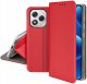 krainaGSM Etui z klapką do Honor 400 Lite Zamykane Czerwone Futerał + Szkło 9H 5