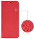 krainaGSM Etui z klapką do Honor 400 Lite Zamykane Czerwone Futerał + Szkło 9H 7
