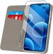 krainaGSM Etui z klapką do Honor 400 Lite Zamykane Granatowe Futerał + Szkło 9H 2