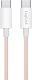 Kabel USB LogiLink USB-C - USB-C 1.5 m Różowo-biały (CU0345) 2