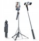 Wozinsky Selfie stick WC1Y30S teleskopowy tripod 1.3m z uchwytem na telefon - czarny 1