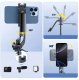 Selfie stick Wozinsky WC1Y70S teleskopowy tripod 1.7m z uchwytem na telefon - czarny 4
