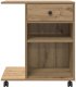 vidaXL Stojak na drukarkę Gładki Dąb rzemieślniczy 60 x 40 x 68.5 cm 5