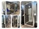 Puma Kabina akustyczna do biura jednoosobowa Small Booth  biały/szary 3D z siedziskiem 9