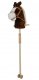 Hobby Horse miękka głowa konia koń na kiju rży 93 cm dźwięki galopu plusz 7