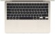 MacBook Air 13" M4 Starlight/M4-10C-CPU,8C-GPU/16GB/256GB SSD/BKey-ID-Franzosisch/30W USB-C Power 5