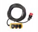 Bachmann BACHMANN BN0500 19 PDU 1U 12x C13 pomiar mocy, wtyczka z uziemieniem 1