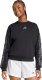 Bluza damska adidas Animal Print 3-Stripes French Terry Sweatshirt czarna JM1835 2XL 1