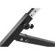 Ławka rzymska do treningu pleców i grzbietu czarna 4