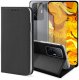 Etui z Klapką Do Xiaomi 11T / 11T Pro (Czarne, Zamykane, Kabura) Szkło 1