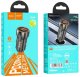 Ładowarka samochodowa Hoco USB A + USB C QC3.0 PD 20W Z46A szary 4