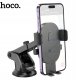 Uchwyt na telefon do samochodu uniwersalny Hoco do szyby / deski H19 czarny 9