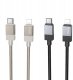 Kabel USB C do Lightning Hoco PD 27W 1 m X110 czarny 4