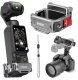 MULTIFUNKCYJNY METALOWY UCHWYT SZYBKOZŁĄCZKA 1/4" SYSTEM GOPRO DO DJI OSMO POCKET 3 + PASEK 1