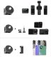 MAGNETYCZNY UCHWYT KULOWY Z GWINTEM 1/4" DO KAMER SPORTOWYCH, M.IN. INSTA360, DJI OSMO POCKET, ACTION 5
