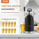 Mini keg beczka 4L z kranem CO2 stal 304 kran domowe piwo lane 2