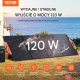 Ładowarka solarna Azo Panel solarny 120W składany ETFE, USB/DC, wodoodporny  dom/off-grid 4