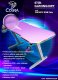 Biurko gamingowe Cobra CRF4575RGB Pink LED RGB 120 cm 8