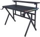 Biurko gamingowe z półką Cobra CRF4010RGB Black. LED RGB, 120 cm 4