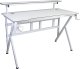 Biurko gamingowe z półką Cobra CR4010WH białe 120 cm 4