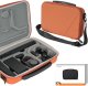TORBA ETUI CASE COMBO FUTERAŁ DO DJI OSMO ACTION 6 / 5 PRO / 4 / 3 + AKCESORIA (POMARAŃCZOWY) 1