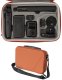 TORBA ETUI CASE COMBO FUTERAŁ DO DJI OSMO ACTION 6 / 5 PRO / 4 / 3 + AKCESORIA (POMARAŃCZOWY) 2