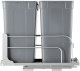 Kosz wysuwany do szafki 2x35QT soft close, metalowe prowadnice, pod blat 1