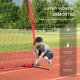 Vevor Siatka treningowa 3,9 m x 2,7 m do sportów z piłką 6