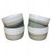 Alpina - Zestaw ceramicznych foremek do pieczenia 10,2x6 cm (4 sztuki) 1