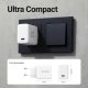 Crong Ultra Compact GaN - Ładowarka sieciowa USB-C 45W PD 3.0 z PPS (biały) 7
