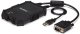 Konsola KVM StarTech .com USB 2.0 KVM Konsole - Mobilny adapter do laptopa Crash Cart z przesyłem danych i nagrywaniem wideo - KVM-Switch - 1 x KVM port(s) - 1 lokalny użytkownik - Desktop 1