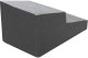Schody dla psa Welsti 30 cm 2 pochylne stopnie ciemne szare do 60 kg 3