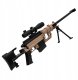 Karabin Snajperski Dla Dzieci Kulki Żelowe Snajper Pistolet Luneta 16X M200 2
