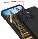 krainaGSM Etui Czarne Matowe Silikon Slim do Motorola Edge 70 + SZKŁO 9H 4