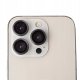 Zestaw szkieł na aparat do iPhone 14 Pro / 14 Pro Max 6,7" czarna ramka (3 sztuki) 3