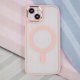Nakładka Satin Clear Mag do iPhone 15 Pro Max 6,7" różowa 5