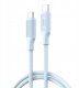 XO kabel NB-Q265A PD USB-C - Lightning 1,0m 27W niebieski 1