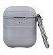 Etui Carbon do Airpods / Airpods 2 szare 1