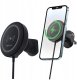 Forever uchwyt samochodowy do kratki MACH-300 magnetyczny z ładowaniem bezprzewodowym czarny Qi2 15W 7