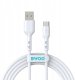 BWOO BWOO kabel USB - USB-C 2m 3A biały 1