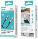 BWOO kabel Pleciony USB-C - Lightning 2m 30W czarny 5