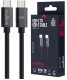 Maxlife kabel MXUC-12 USB-C - USB-C 2,0 m 100W czarny 1
