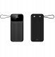 Maxlife power bank z wbudowanymi kablami MXPB-06 PD QC 22,5W 10000 mAh czarny 3